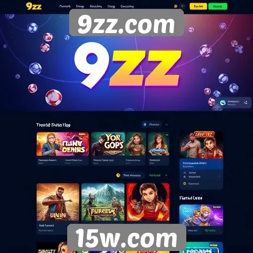 Evolução do design do site de jogos 9zz.com